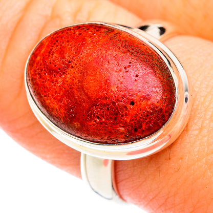 Sponge Coral Rings handcrafted by Ana Silver Co - RING75027