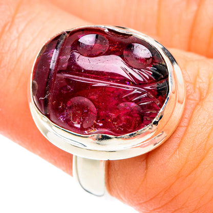 Garnet Rings handcrafted by Ana Silver Co - RING75032