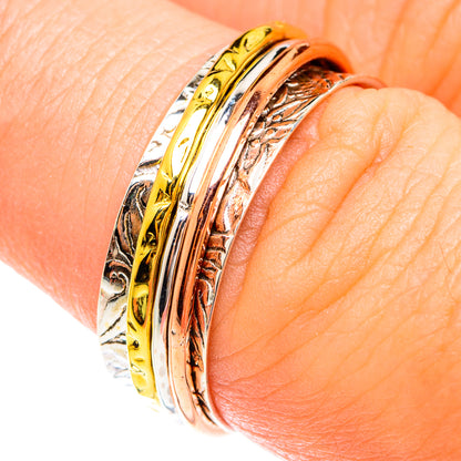 Meditation Spinner Rings handcrafted by Ana Silver Co - RING75035