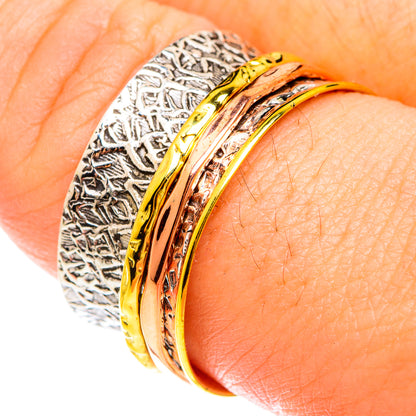Meditation Spinner Rings handcrafted by Ana Silver Co - RING75036