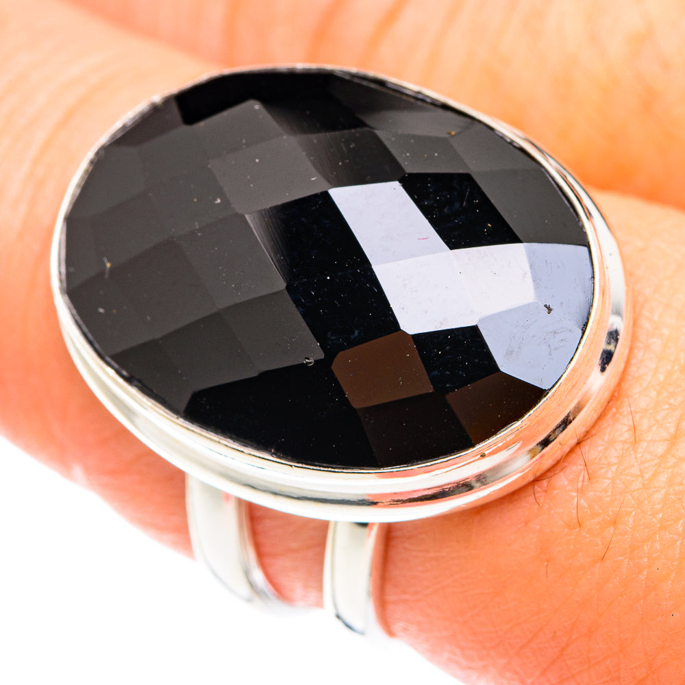 Black Onyx Rings handcrafted by Ana Silver Co - RING75037