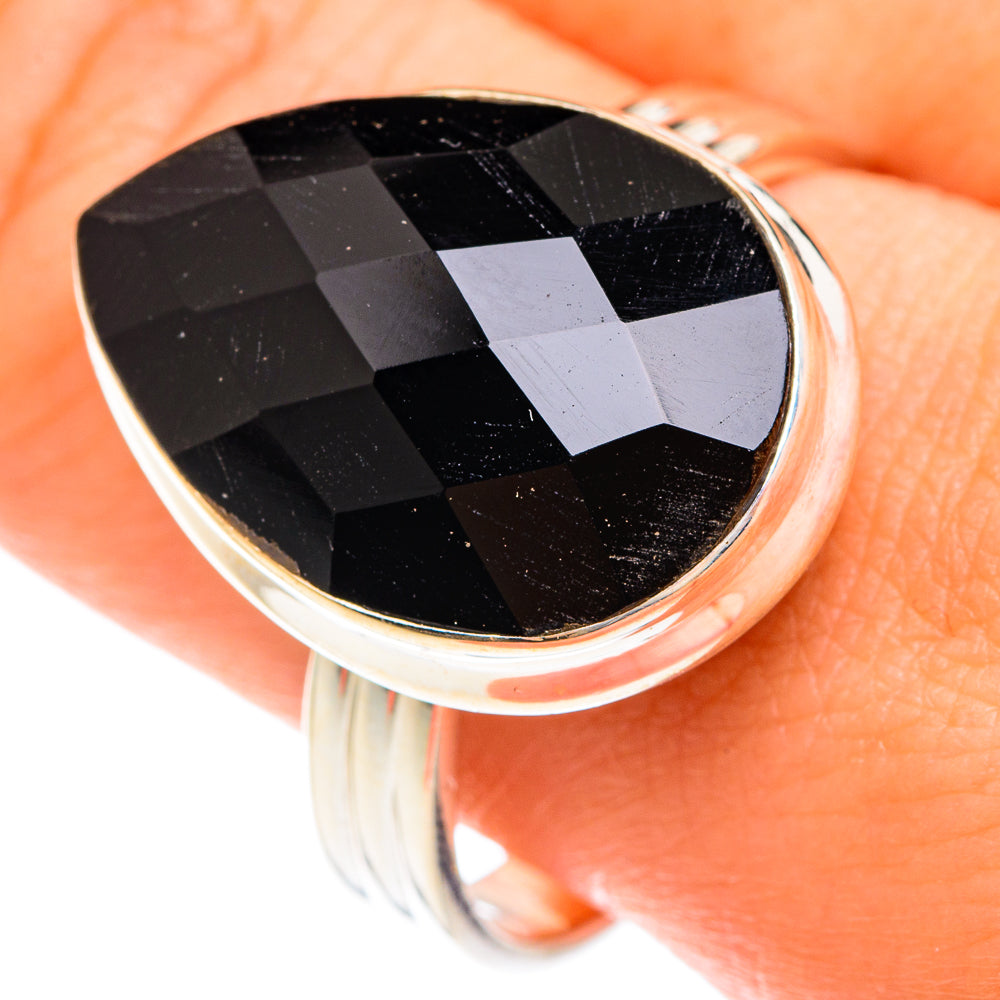 Black Onyx Rings handcrafted by Ana Silver Co - RING75038