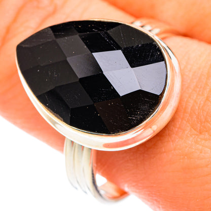 Black Onyx Rings handcrafted by Ana Silver Co - RING75038