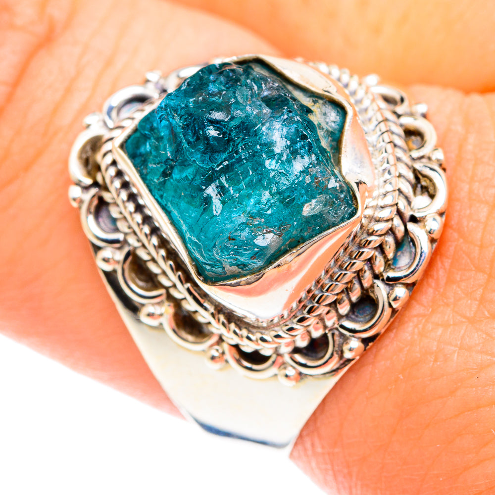 Apatite Rings handcrafted by Ana Silver Co - RING75050