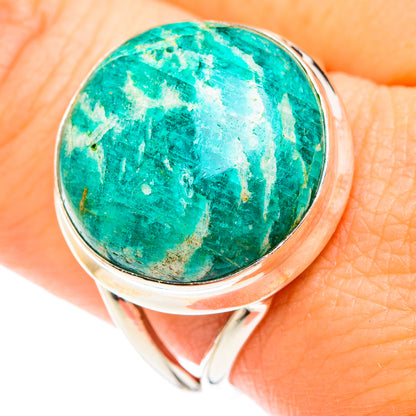 Amazonite Rings handcrafted by Ana Silver Co - RING75052