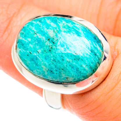 Amazonite Rings handcrafted by Ana Silver Co - RING75054