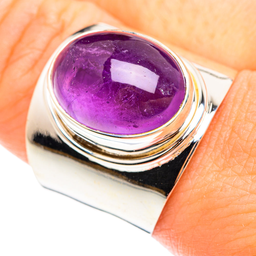 Amethyst Rings handcrafted by Ana Silver Co - RING75065