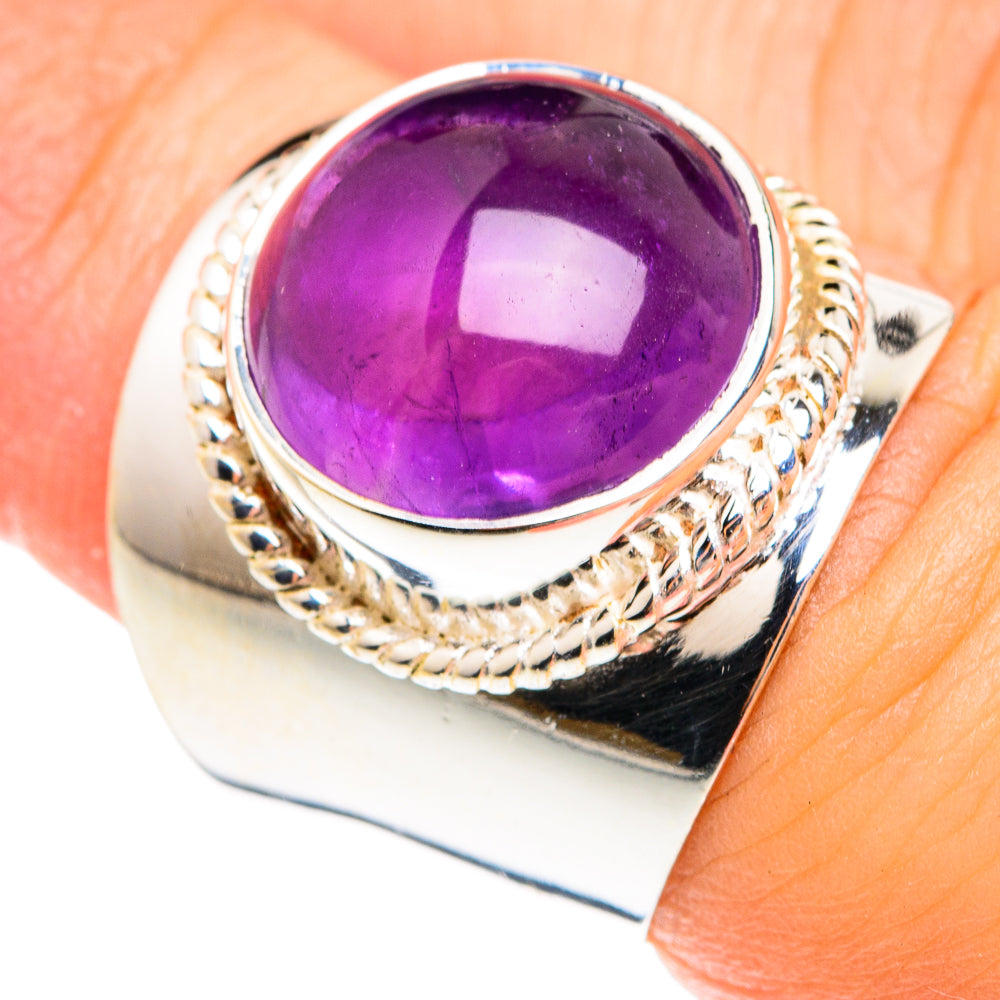 Amethyst Rings handcrafted by Ana Silver Co - RING75066