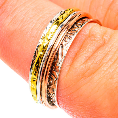 Meditation Spinner Rings handcrafted by Ana Silver Co - RING75067