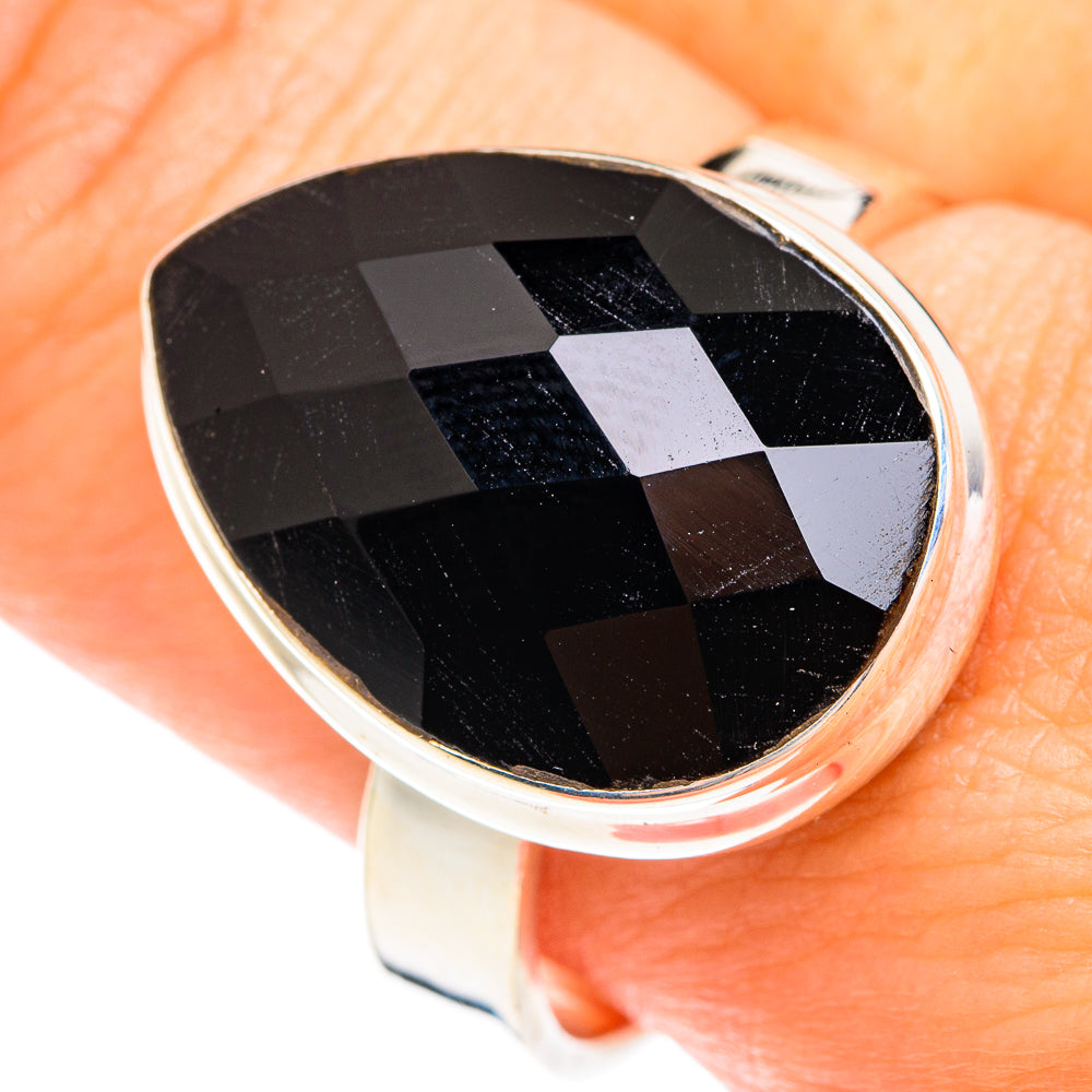 Black Onyx Rings handcrafted by Ana Silver Co - RING75069