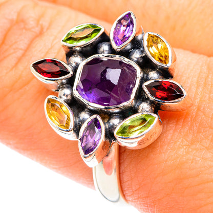 Amethyst Rings handcrafted by Ana Silver Co - RING75074