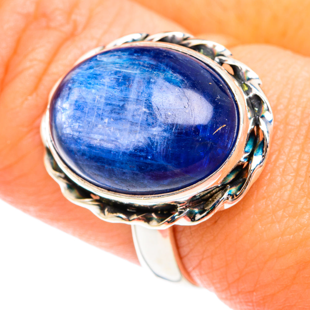 Kyanite Rings handcrafted by Ana Silver Co - RING75084