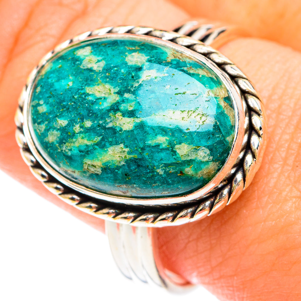 Amazonite Rings handcrafted by Ana Silver Co - RING75087