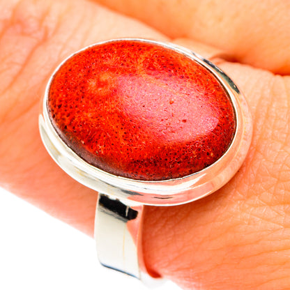 Sponge Coral Rings handcrafted by Ana Silver Co - RING75092