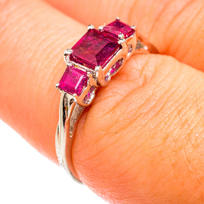 Pink Tourmaline Rings handcrafted by Ana Silver Co - RING75095