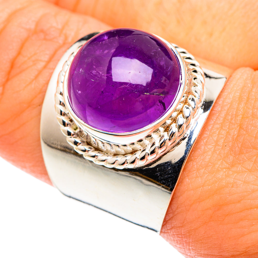 Amethyst Rings handcrafted by Ana Silver Co - RING75099