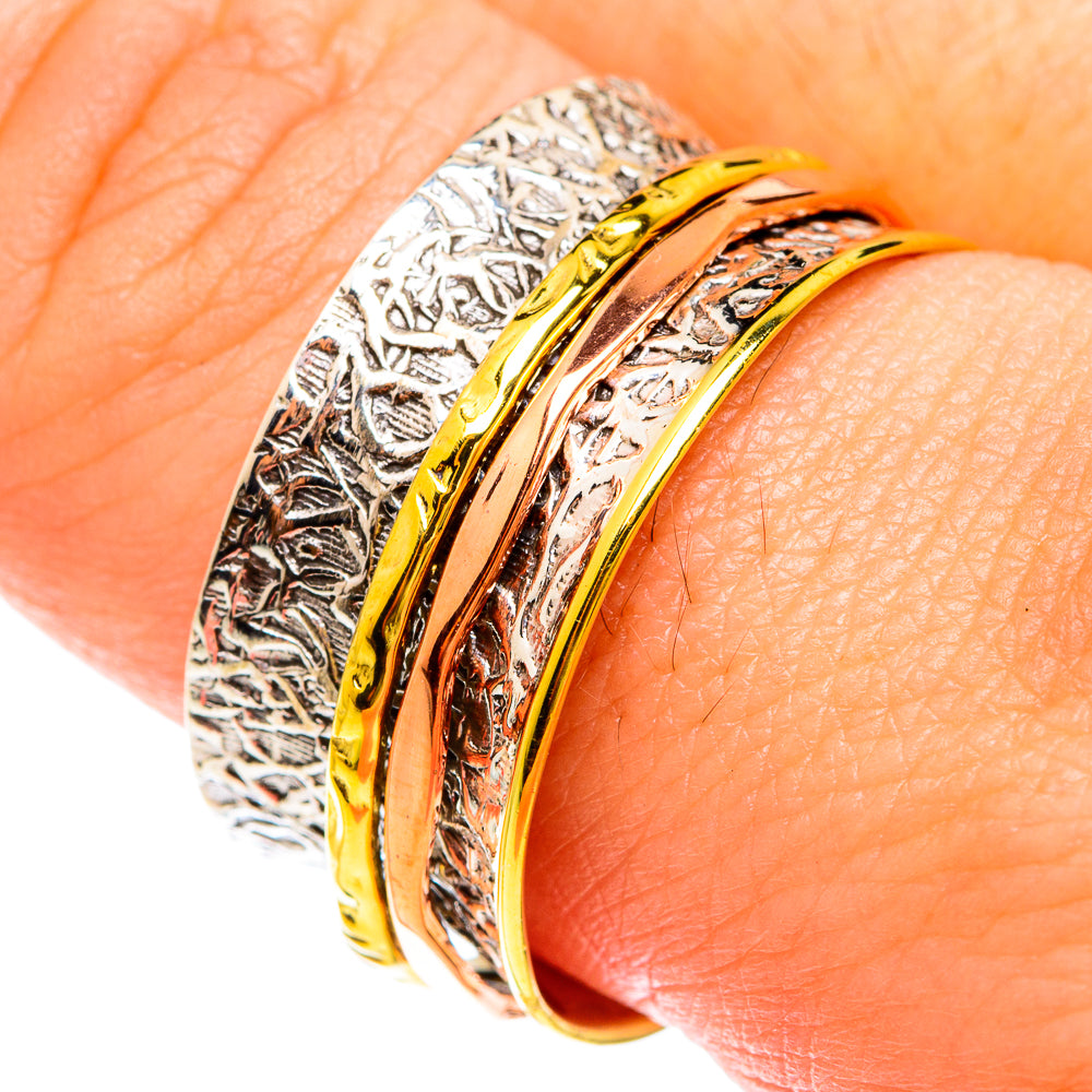 Meditation Spinner Rings handcrafted by Ana Silver Co - RING75100
