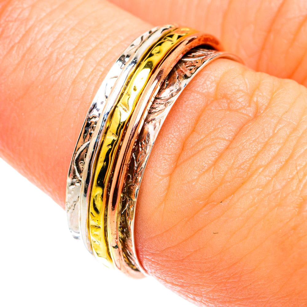 Meditation Spinner Rings handcrafted by Ana Silver Co - RING75101