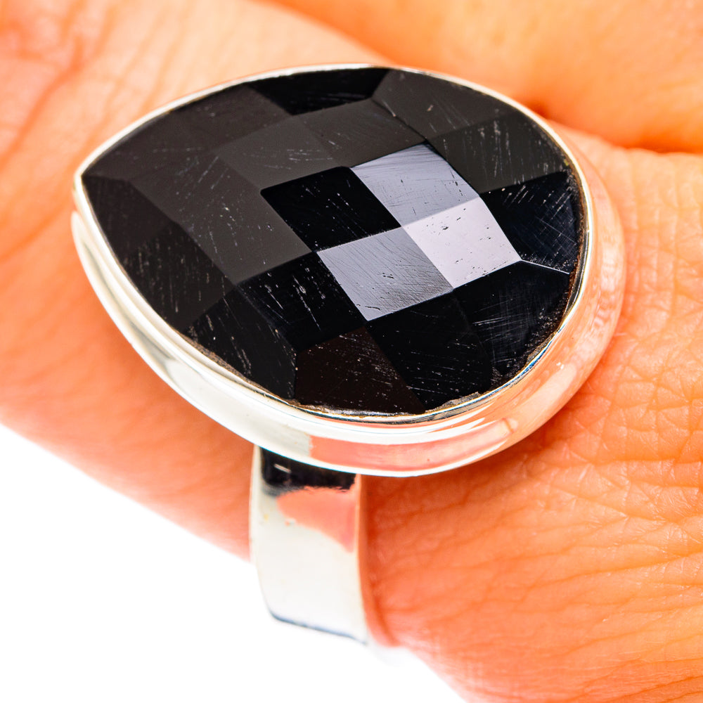 Black Onyx Rings handcrafted by Ana Silver Co - RING75102