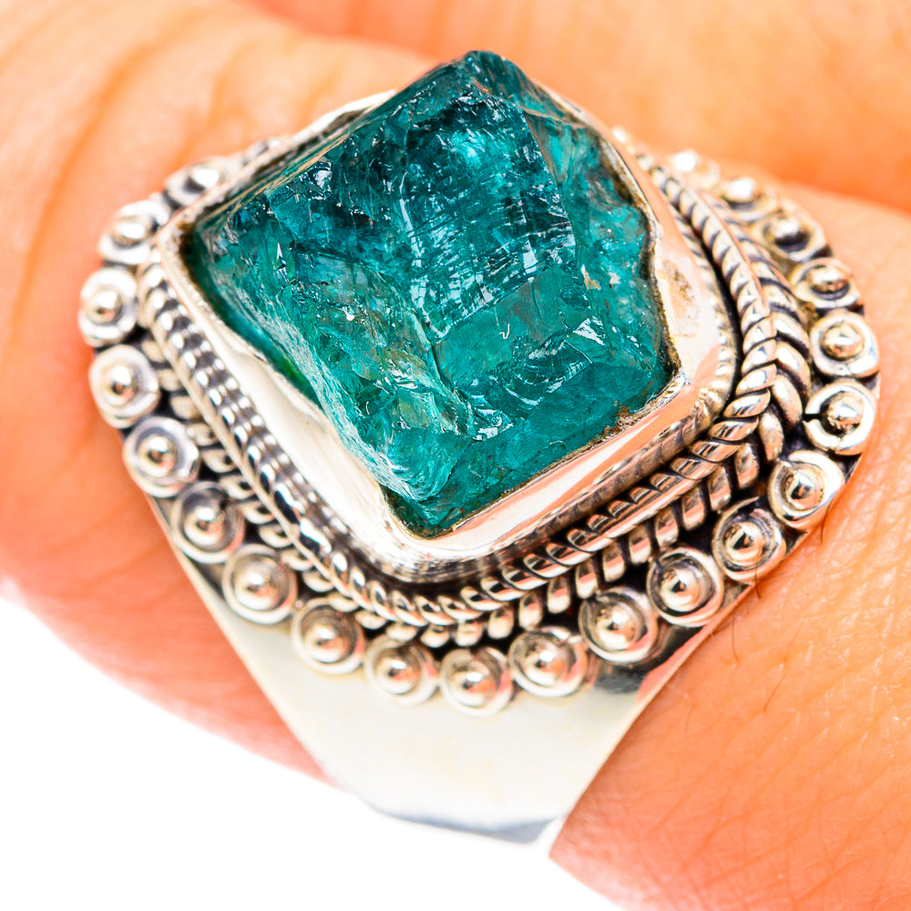 Apatite Rings handcrafted by Ana Silver Co - RING75114