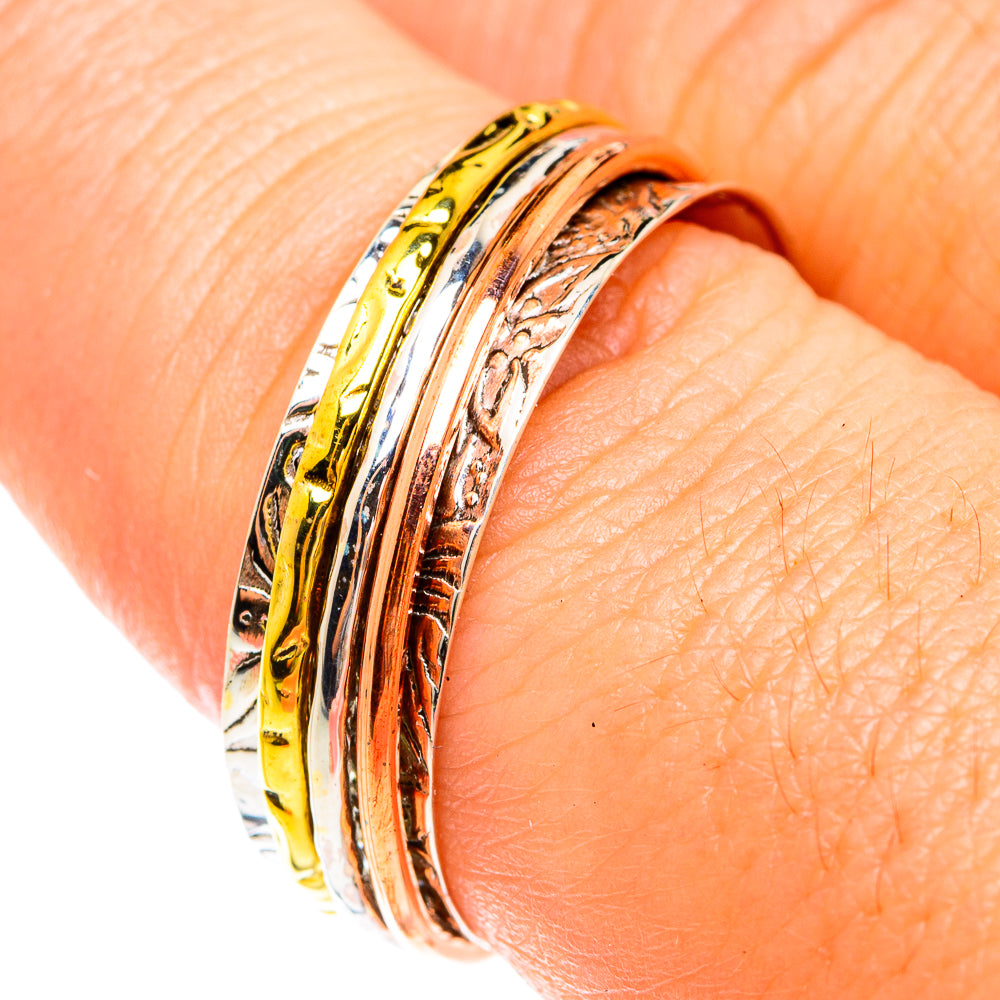 Meditation Spinner Rings handcrafted by Ana Silver Co - RING75130