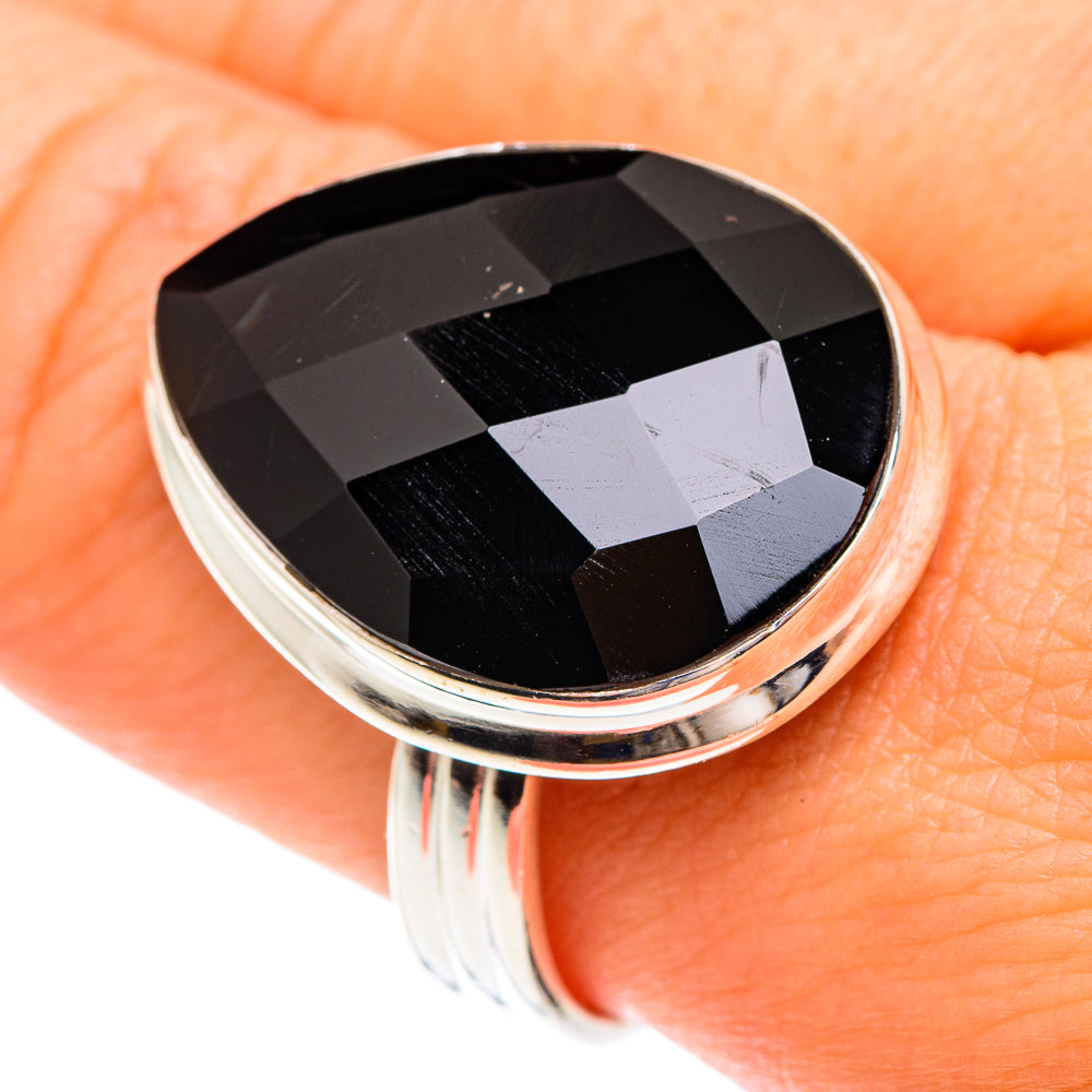 Black Onyx Rings handcrafted by Ana Silver Co - RING75131