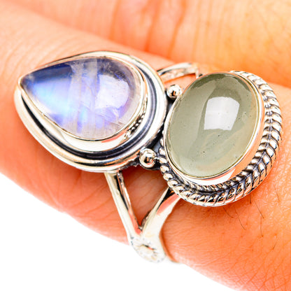 Prehnite Rings handcrafted by Ana Silver Co - RING75137