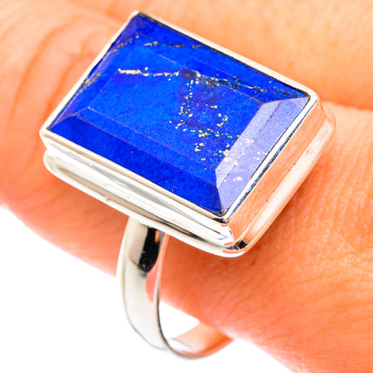 Lapis Lazuli Rings handcrafted by Ana Silver Co - RING75140