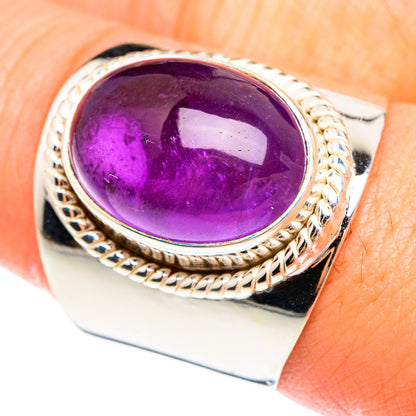 Amethyst Rings handcrafted by Ana Silver Co - RING75156