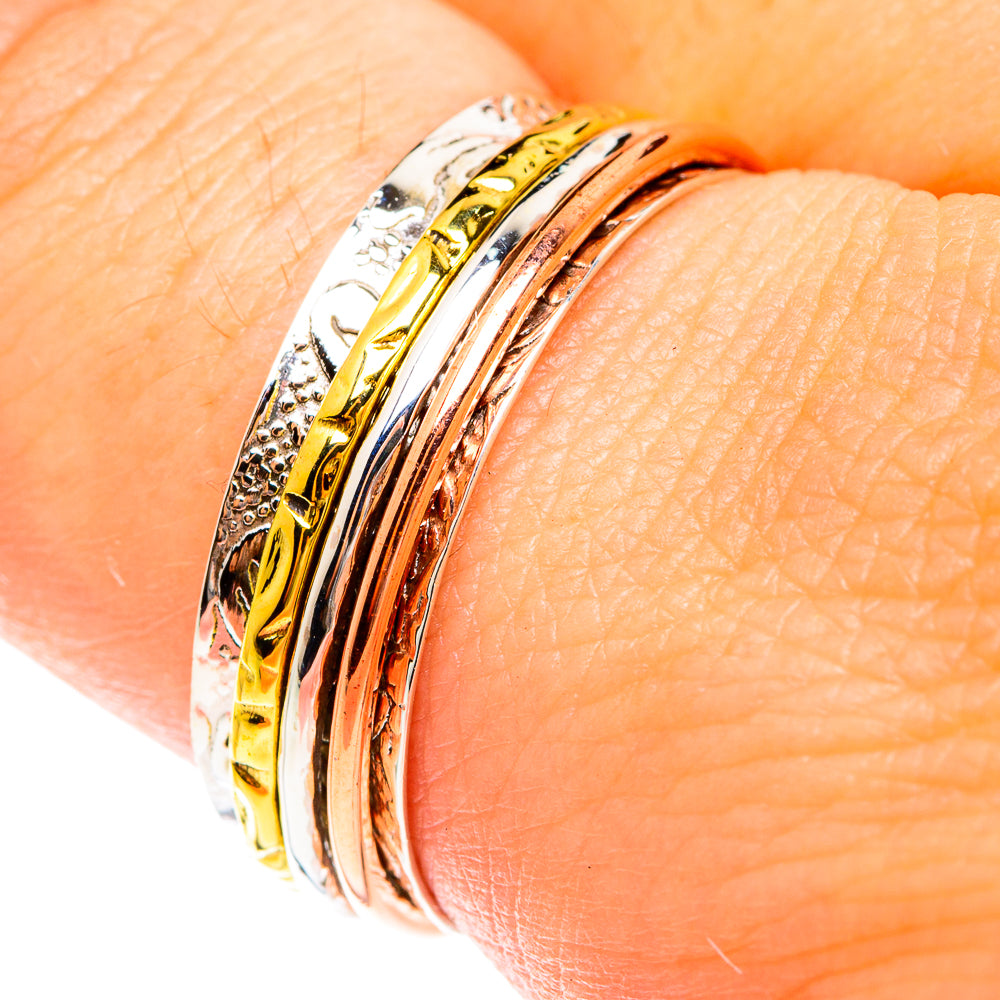 Meditation Spinner Rings handcrafted by Ana Silver Co - RING75158