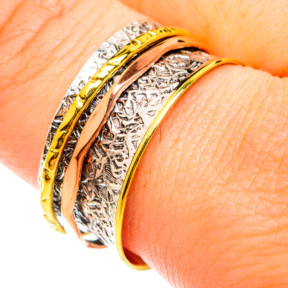 Meditation Spinner Rings handcrafted by Ana Silver Co - RING75159
