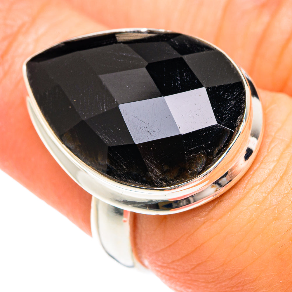 Black Onyx Rings handcrafted by Ana Silver Co - RING75160