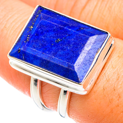 Lapis Lazuli Rings handcrafted by Ana Silver Co - RING75167