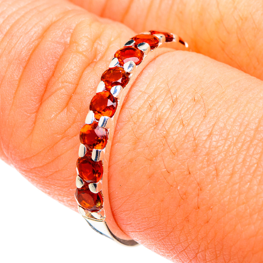 Garnet Rings handcrafted by Ana Silver Co - RING75181