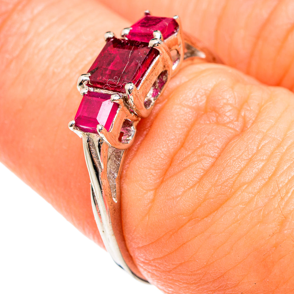 Ruby Rings handcrafted by Ana Silver Co - RING75184