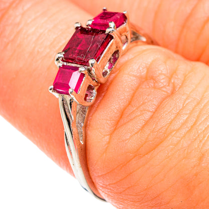 Ruby Rings handcrafted by Ana Silver Co - RING75184