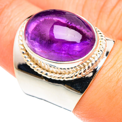 Amethyst Rings handcrafted by Ana Silver Co - RING75186
