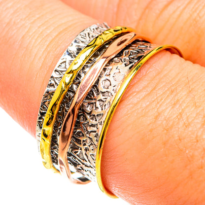 Meditation Spinner Rings handcrafted by Ana Silver Co - RING75187