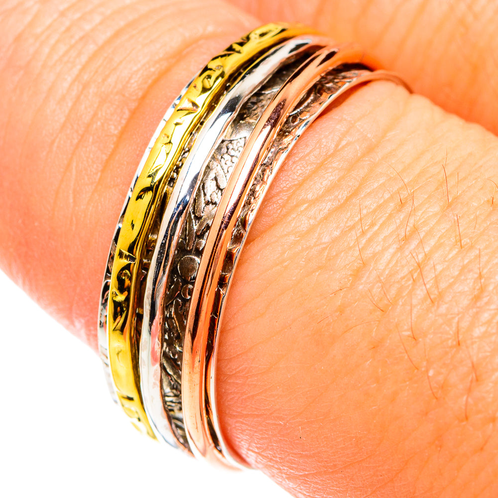 Meditation Spinner Rings handcrafted by Ana Silver Co - RING75188