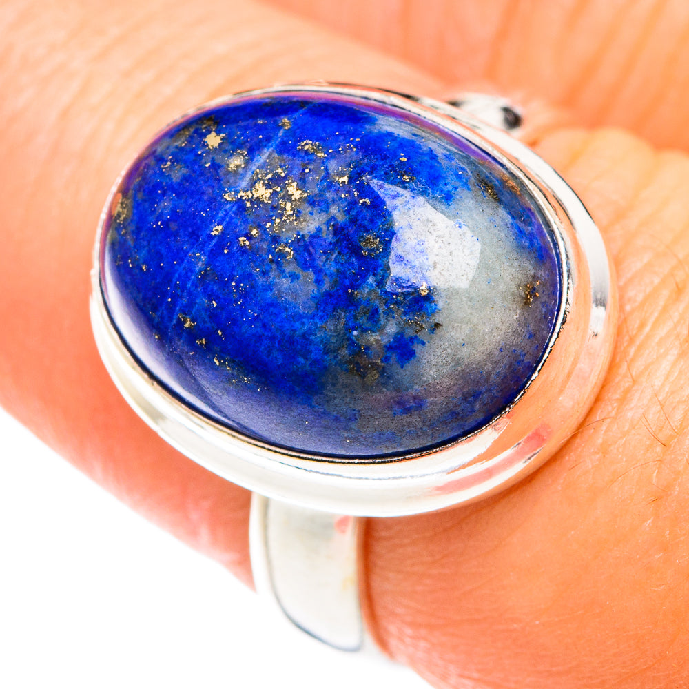 Lapis Lazuli Rings handcrafted by Ana Silver Co - RING75194
