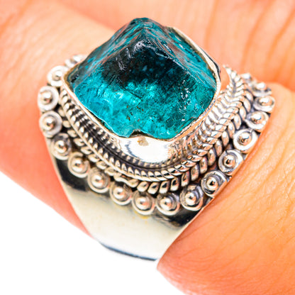 Apatite Rings handcrafted by Ana Silver Co - RING75195