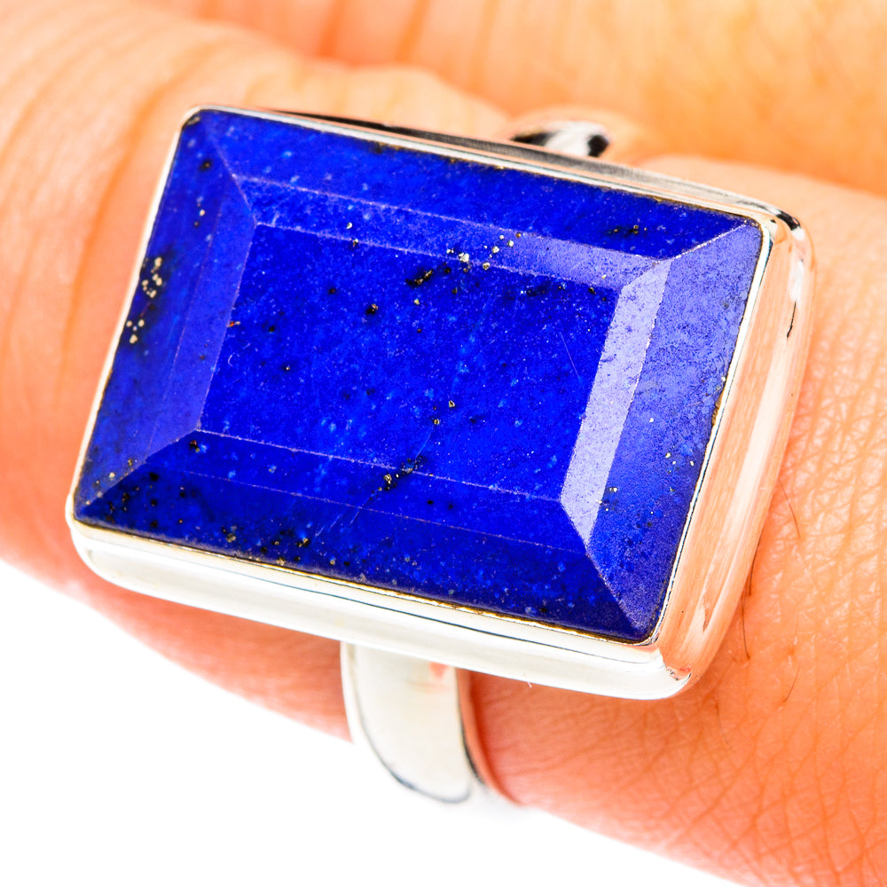 Lapis Lazuli Rings handcrafted by Ana Silver Co - RING75196