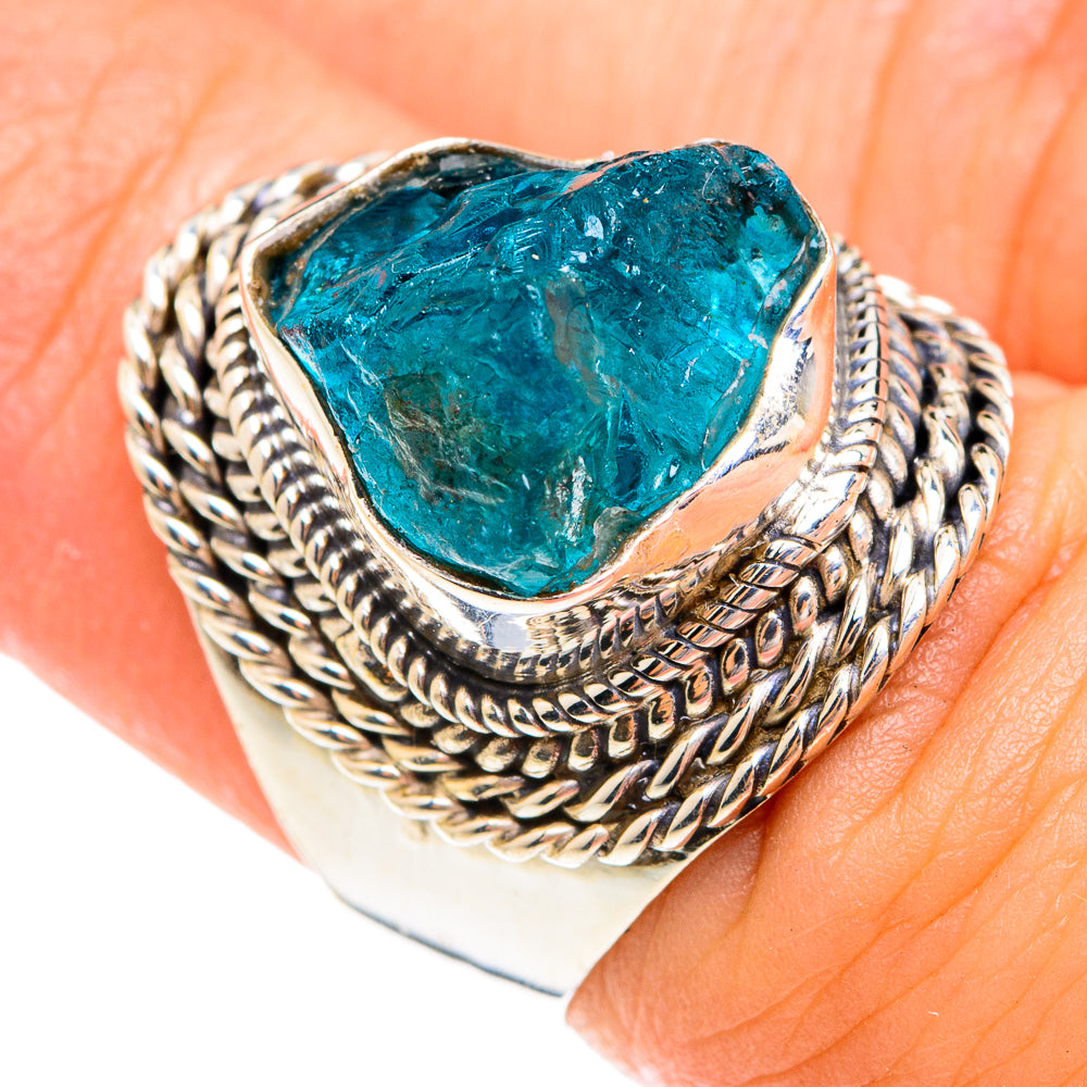 Apatite Rings handcrafted by Ana Silver Co - RING75199