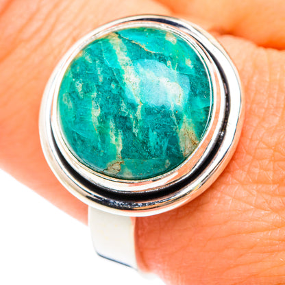 Amazonite Rings handcrafted by Ana Silver Co - RING75202
