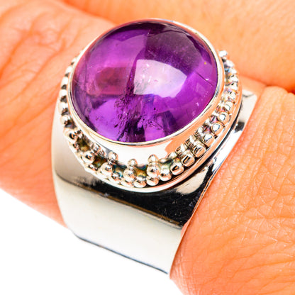 Amethyst Rings handcrafted by Ana Silver Co - RING75212
