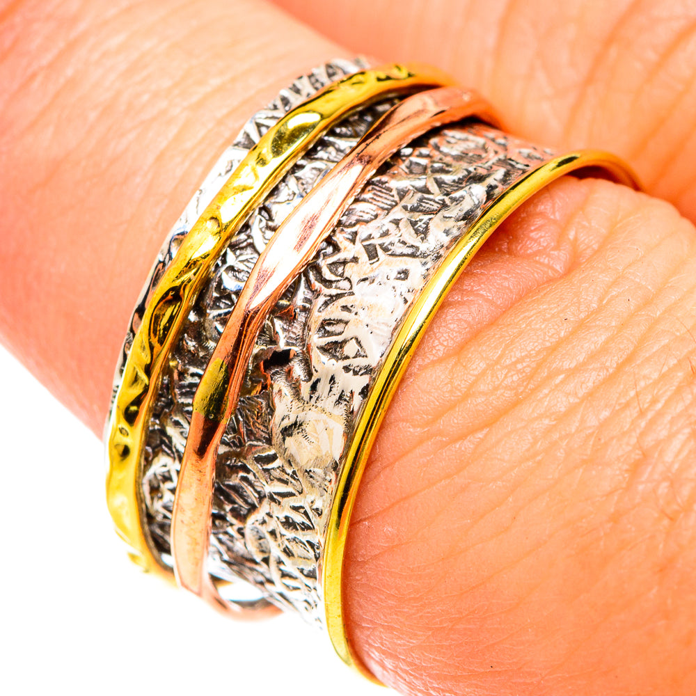 Meditation Spinner Rings handcrafted by Ana Silver Co - RING75214