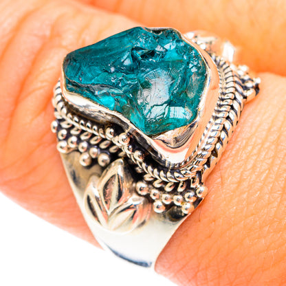 Apatite Rings handcrafted by Ana Silver Co - RING75223