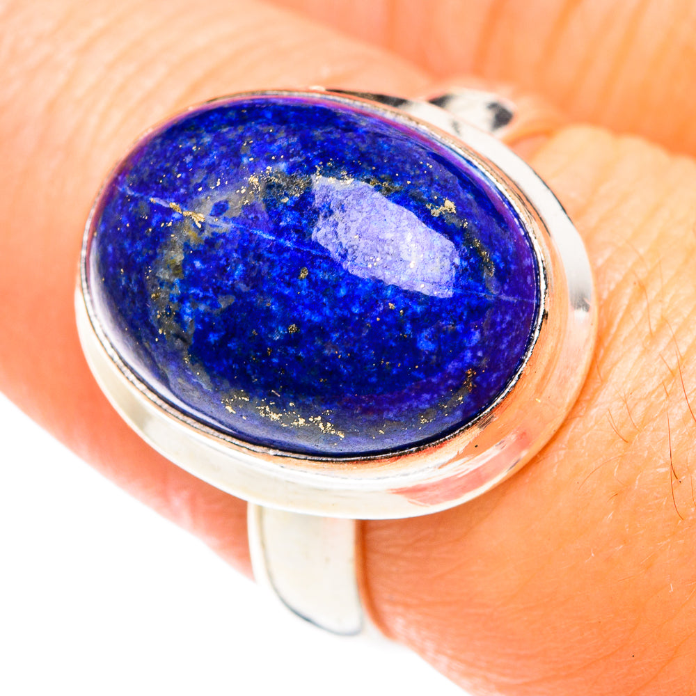 Lapis Lazuli Rings handcrafted by Ana Silver Co - RING75224