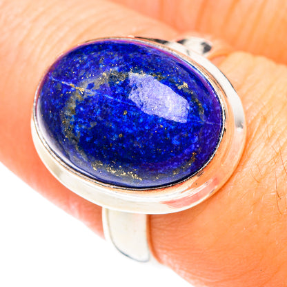 Lapis Lazuli Rings handcrafted by Ana Silver Co - RING75224