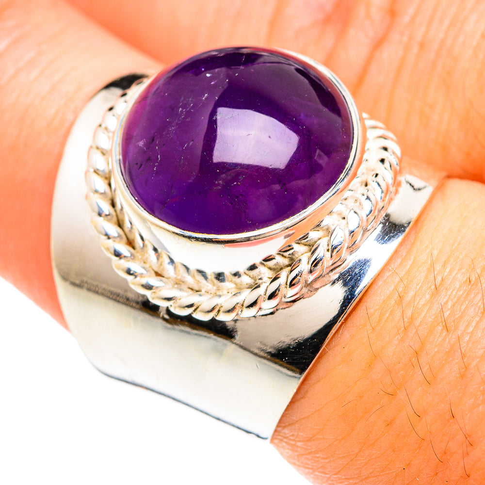 Amethyst Rings handcrafted by Ana Silver Co - RING75238